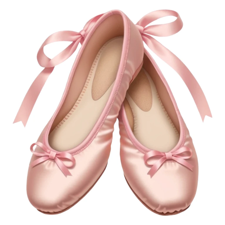 Pink ballet shoes sticker