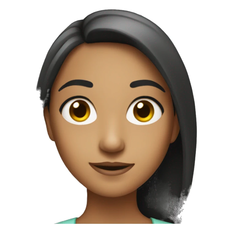 selfie of a confident girl sticker