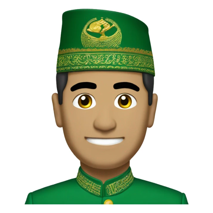 Gurbanguly Berdimuhamedow Turkmenistan sticker