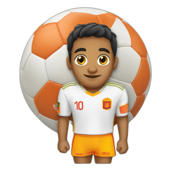 Naranjito Spain 82 football worldcup sticker