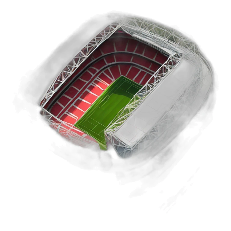 arsenal emirates stadium aerial view sticker