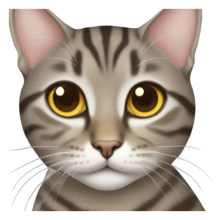 Tabby domestic shorthair  sticker