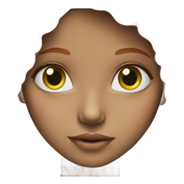 Girl with red hair green eyes  sticker