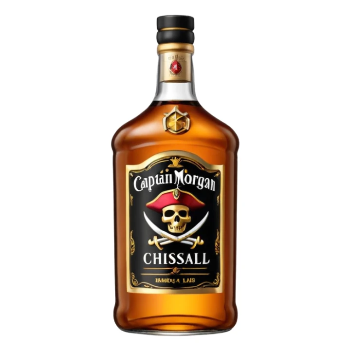 Bouteille de Captain Morgan, 1 l sticker