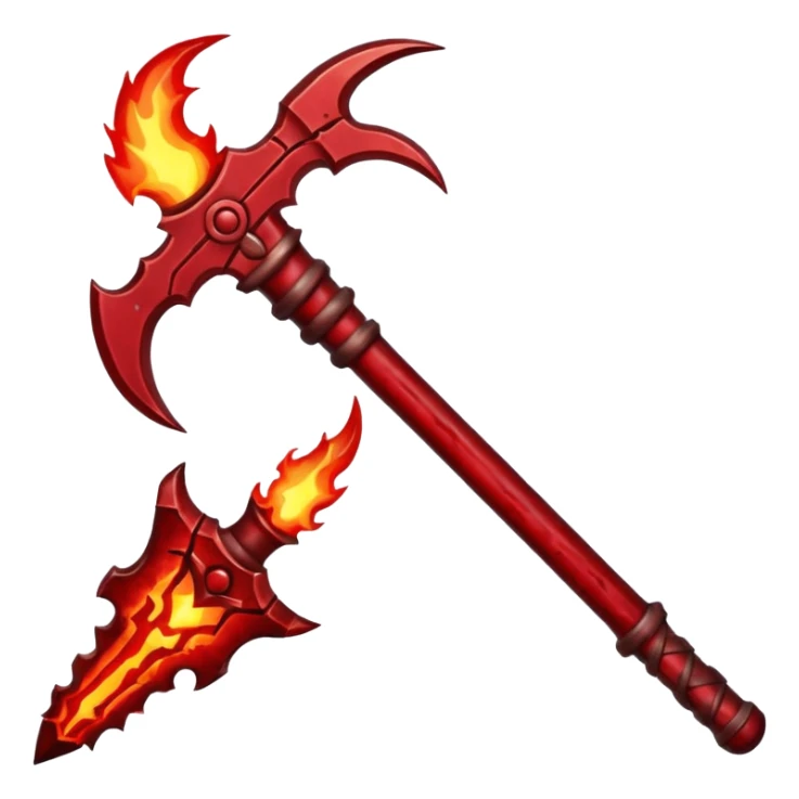 Blood of chaos in god of war  weapon sticker