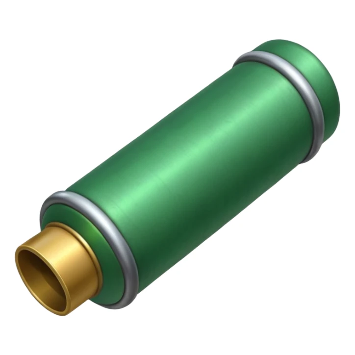 A green thick pipe from the Super Mario Games  sticker