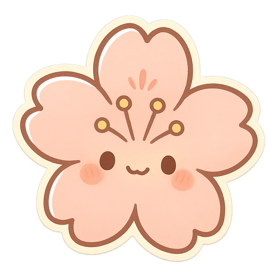 Cherry Blossom sticker