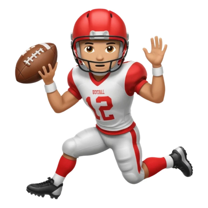 Defender football sticker