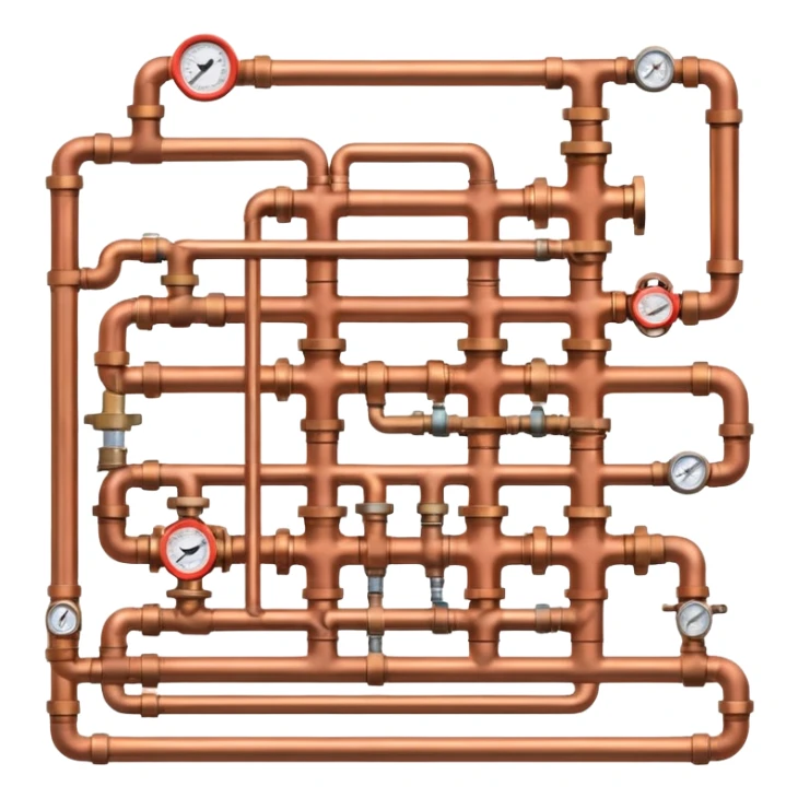 central heating sticker