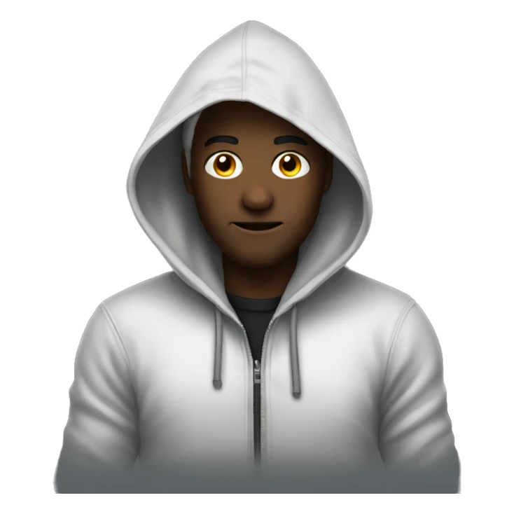 Hacker having hoodie name of ANPA sticker