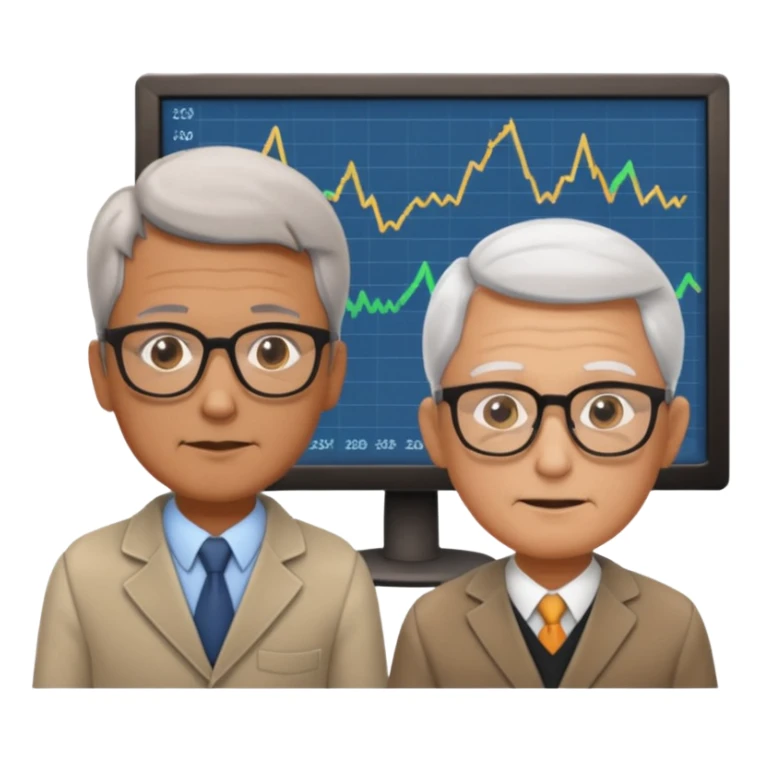 teaching somebody else in person, in the same place, watching the same monitor together, the trainee and trainer are in the similar age, two both are men, the monitor should be showing some data graphs sticker
