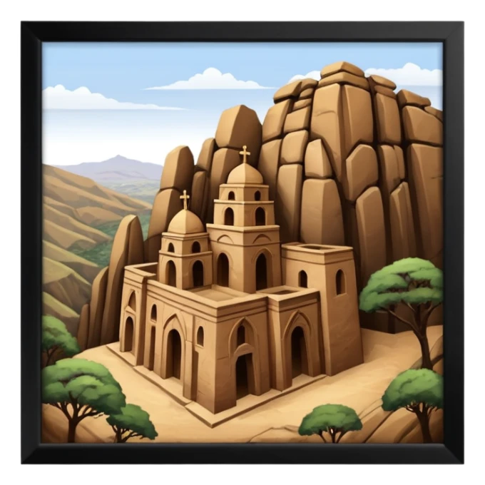 Lalibela Rock-Hewn Churches sticker