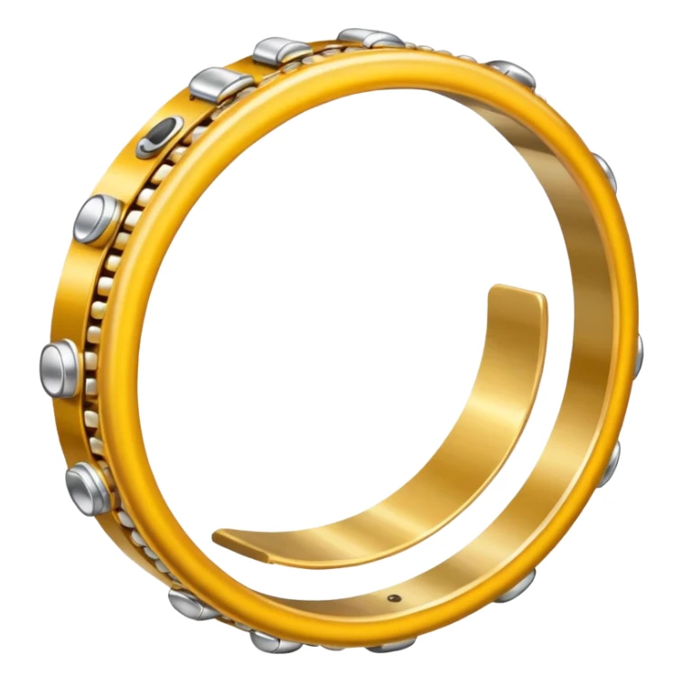 tambourine simple emoji for samsung keyboard  sticker