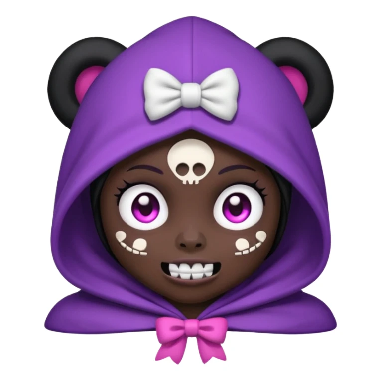 Exact kuromi emoji 100% accurate  sticker