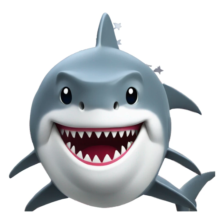 s shark wearing a made America great again hat sticker
