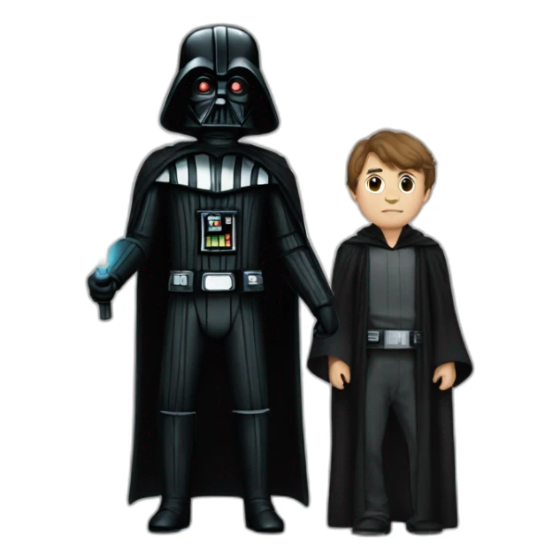 Harry potter et dark vador sticker