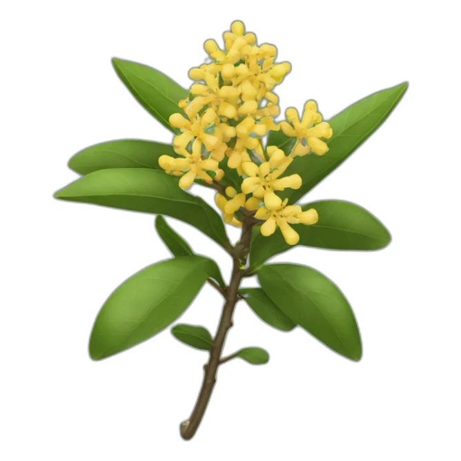 osmanthus sticker