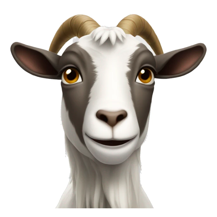 The phrase “I’m the goat”  sticker