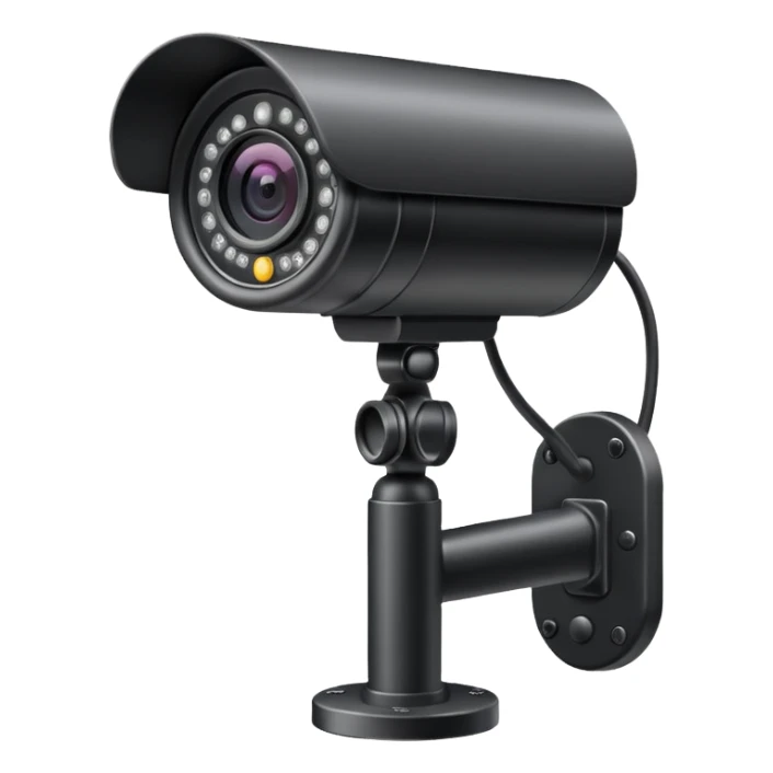 cámara seguridad remota sticker