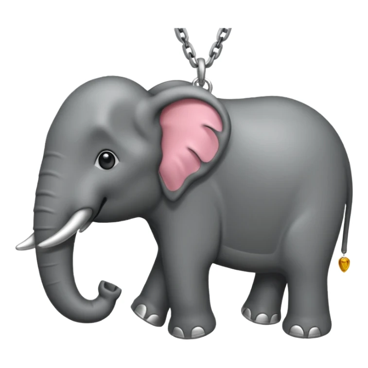pata de elefante con  cadena, simulando esclavitud sticker