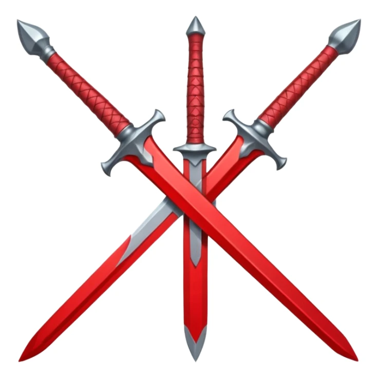 Make an discord emoji Icon with a red sword sticker