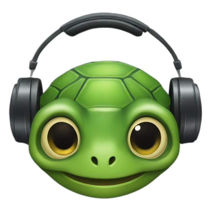 dj turtle sticker