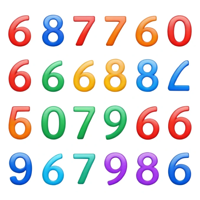 Six seven meme sticker