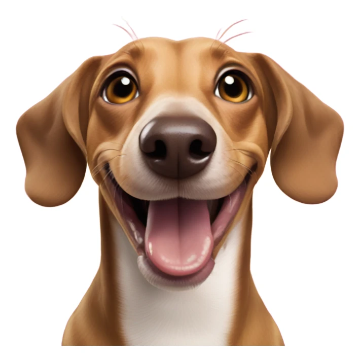 weiner dog saying happy new year  sticker