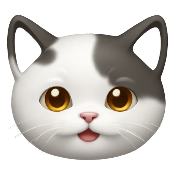 Cute kaomoji of cat  sticker