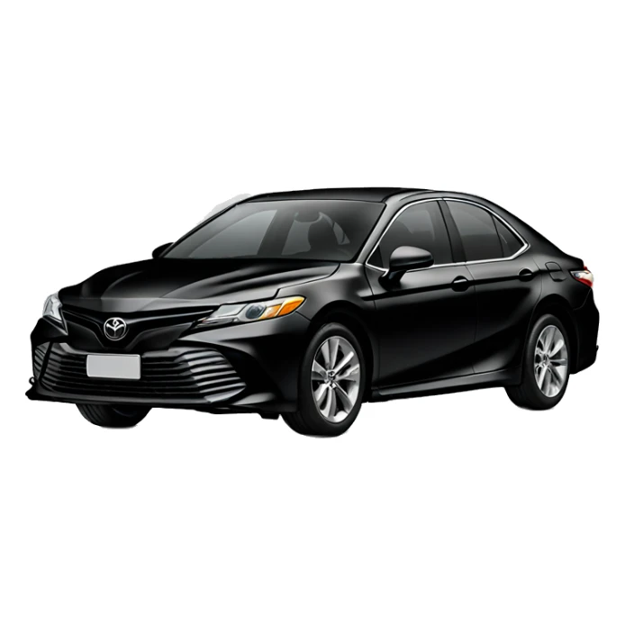 Toyota Camry in black  sticker