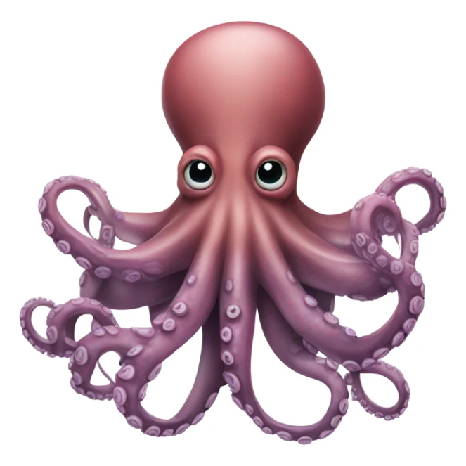 Octopus with eight boots on its tentacles  sticker