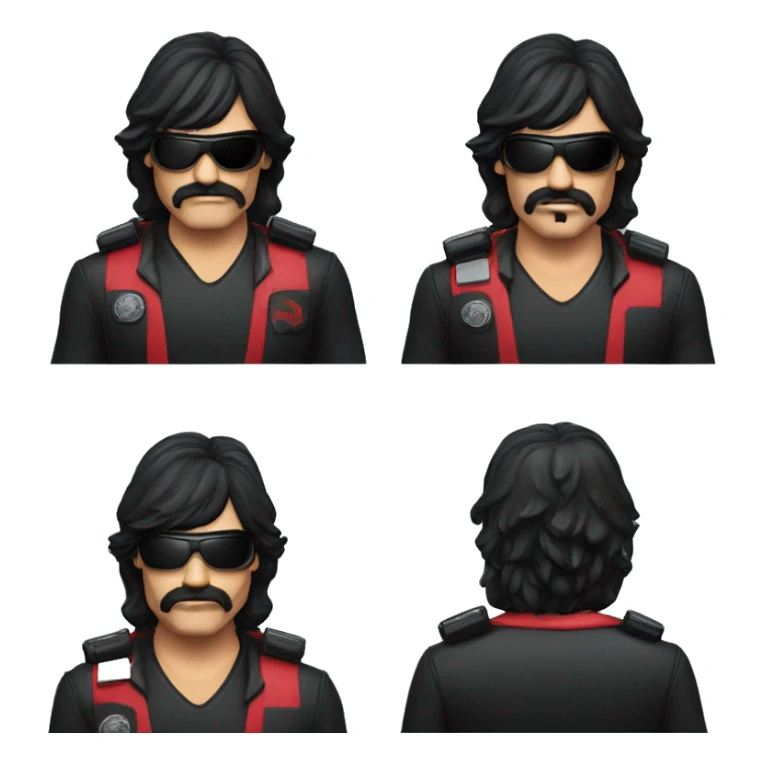 Dr Disrespect sticker