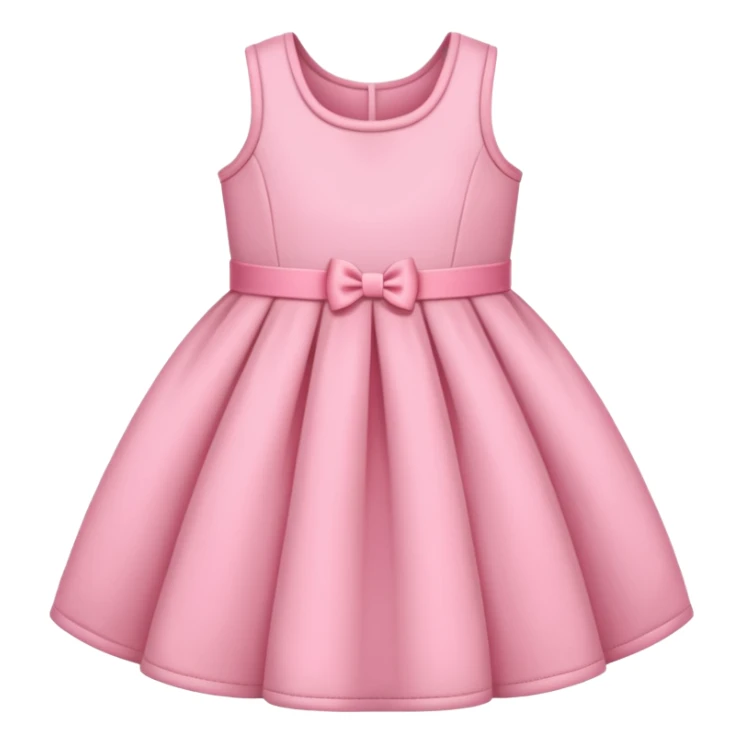 Baby dress pink sticker