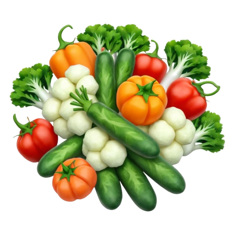 Pack of Frozen veggies mix sticker