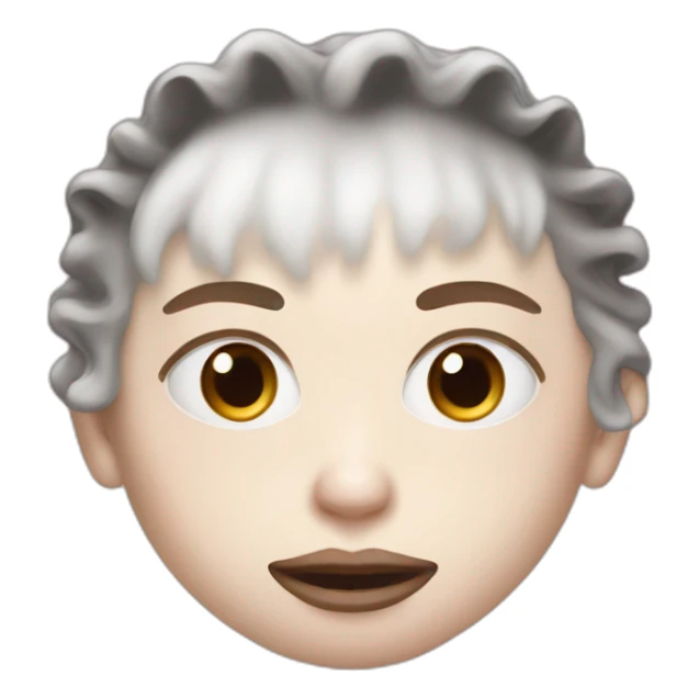 Elon musk milk on face grimes duo sticker