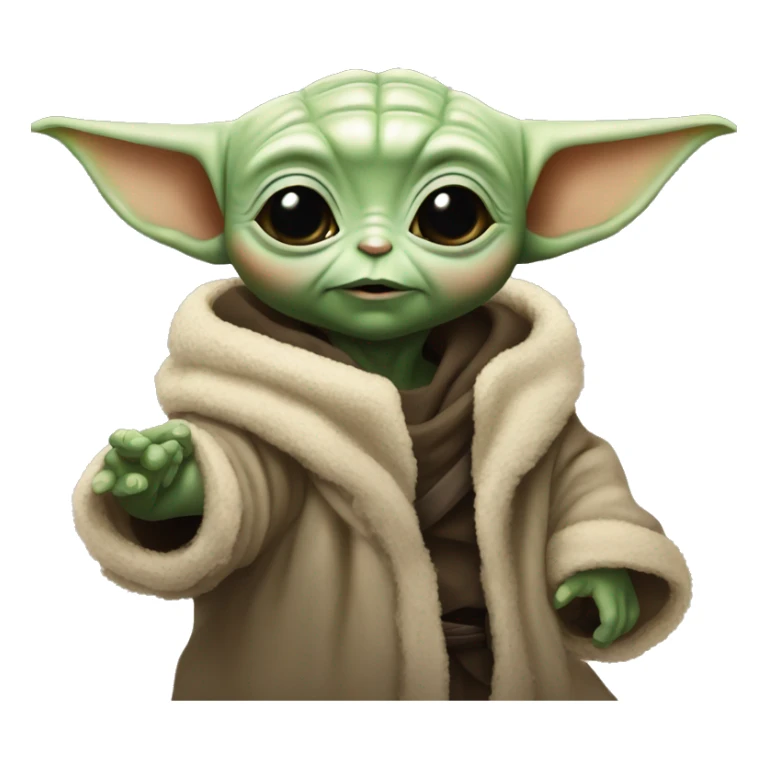 Baby Yoda with Pavel Durov sticker