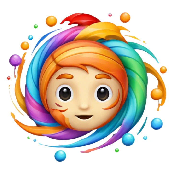 create a mascot design that fun, cute,playful of jupiter for game sticker