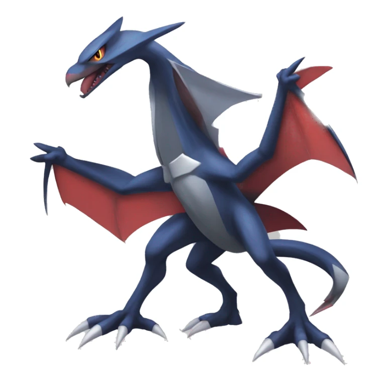 Edgy Cool Nargacuga-Noivern-Latias-Garchomp-Pokémon Full Body sticker