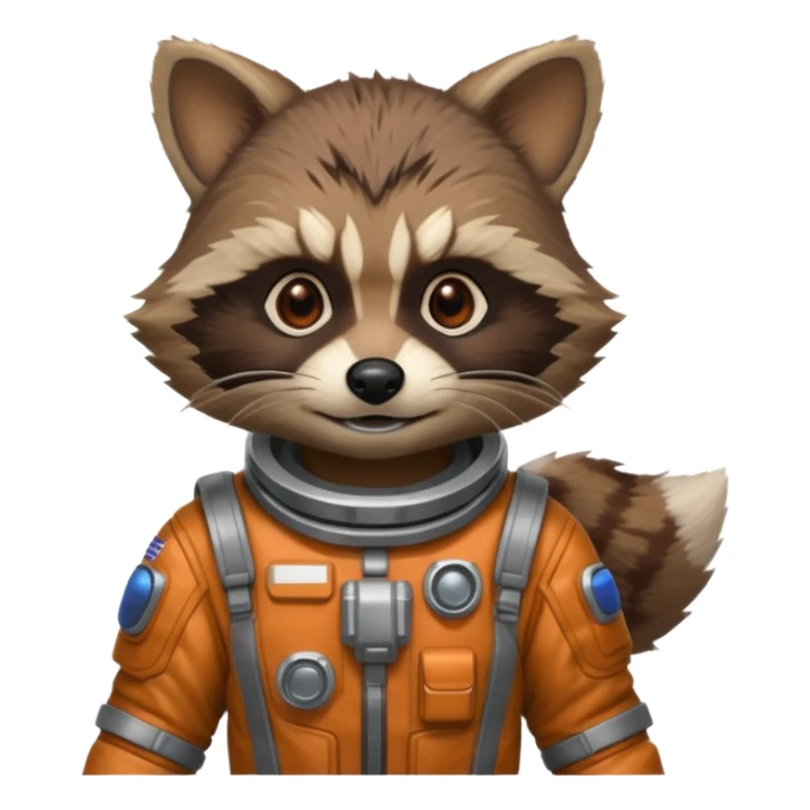 Rocket (racoon) from Guardians of the Galaxy movie sticker
