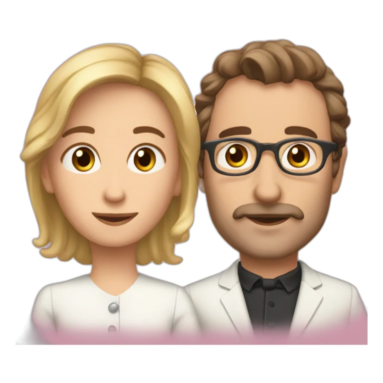 francois et laurence bergeret sticker