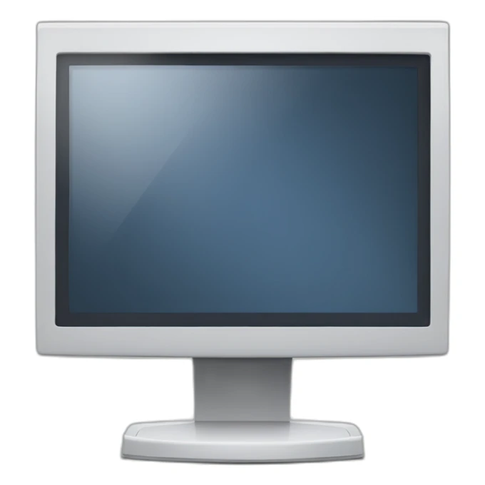 lcd monitor sticker