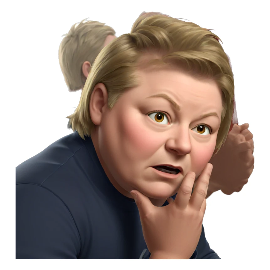 boy by the window parody sticker