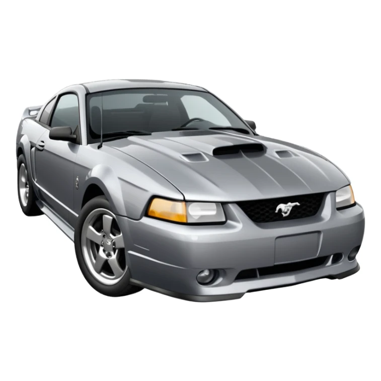 Grey 2003 mustang gt emoji sticker