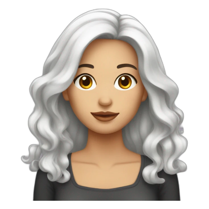 Mujer joven bianca con cabello colorado con MacBook sticker