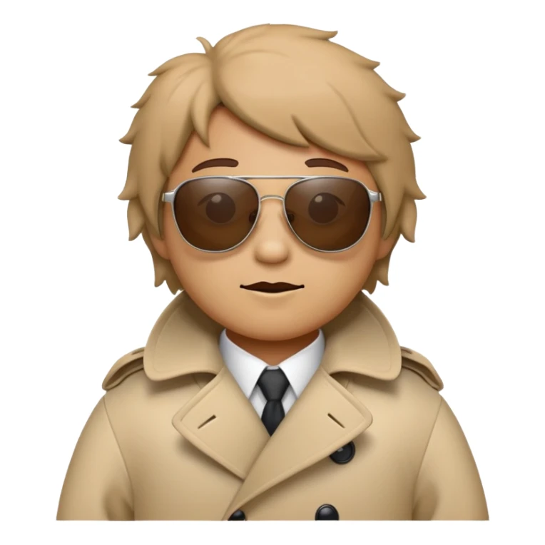 sneaky undercover stuffed animal person sticker