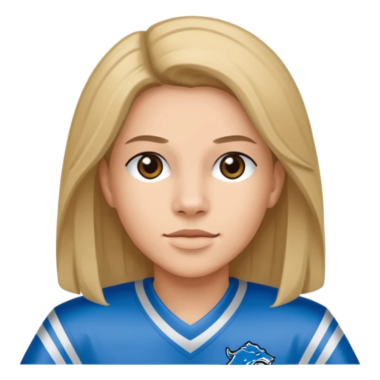 Me with a Detroit lions flag sticker