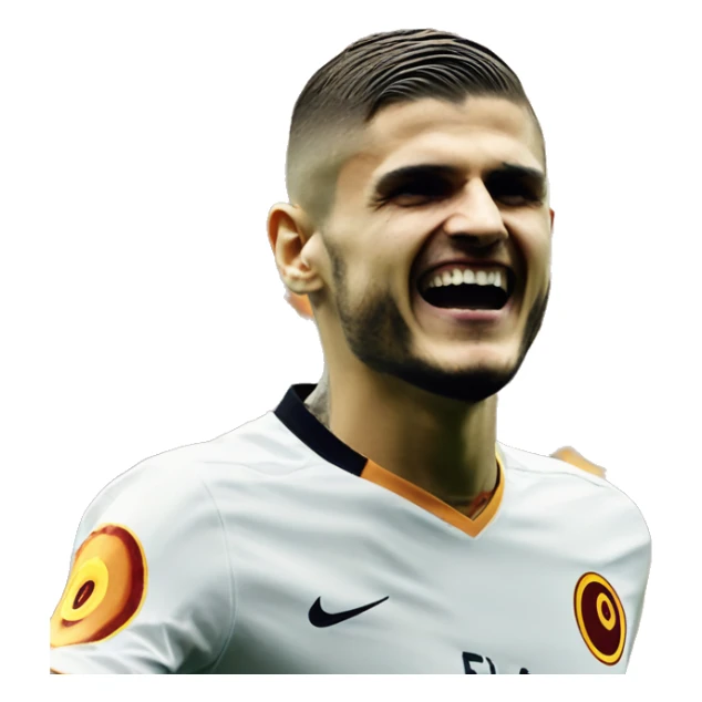 Mauro Icardi Galatasaray ear celebration sticker