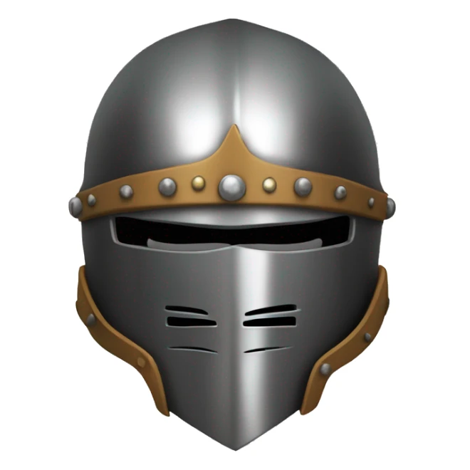 Medieval knight with biker helmet bike sticker