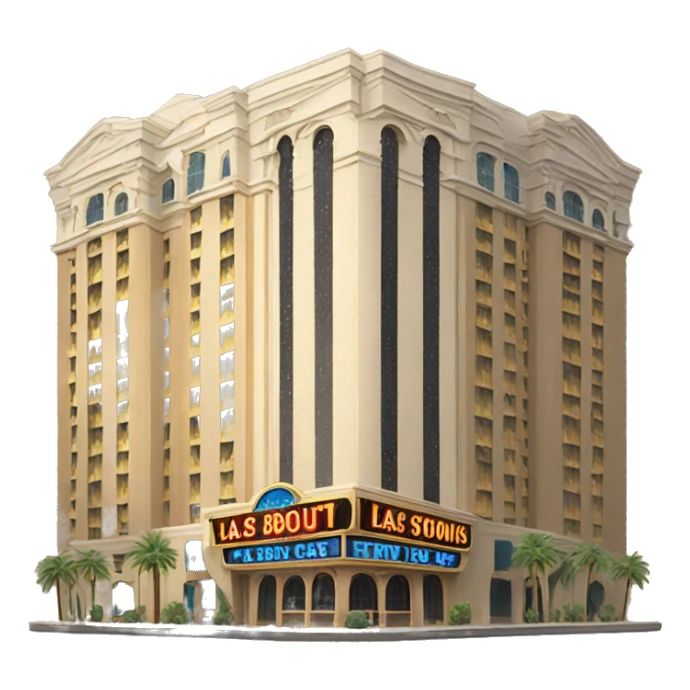 las vegas casino building sticker