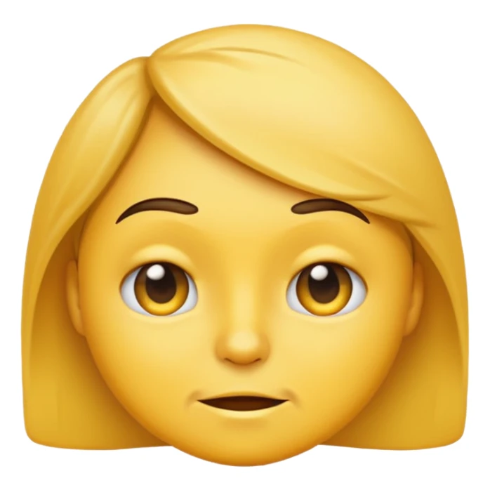 face emoji with a petty, sassy expression, raised eyebrow, smirk, confident attitude sticker
